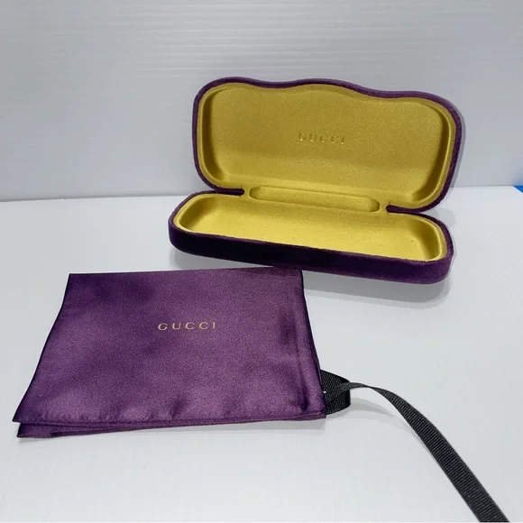 Gucci | Other | Gucci Velvet Glasses Case With Drawstring 